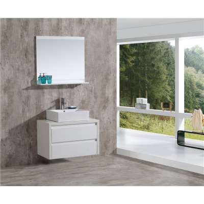 Salle De Bain Meuble Small Apartment Bathroom Vanity With Mirror Cabinet