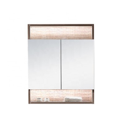 Ready made tiny house make up glass mirror aluminum bathroom cabinet