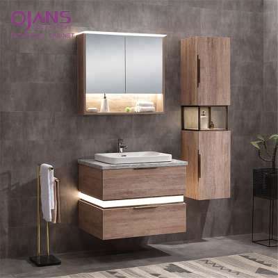 Ojans Modern Style New Design 30 In White Finish Bathroom Vanity Cabinet Unit